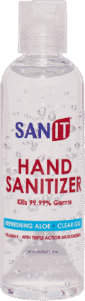 Sanit 4oz hand sanitizer