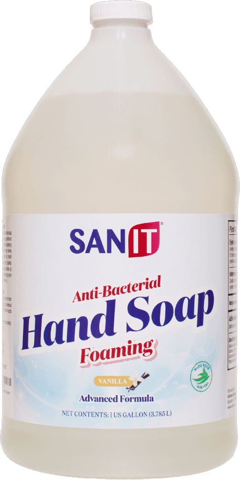 Sanit 1 gallon vanilla antibacterial hand soap