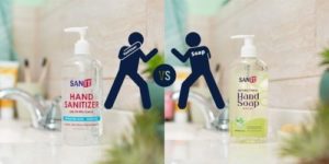 Soap Vs Sanitizer